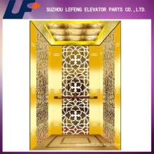 Luxury Titanium Gold House Elevator